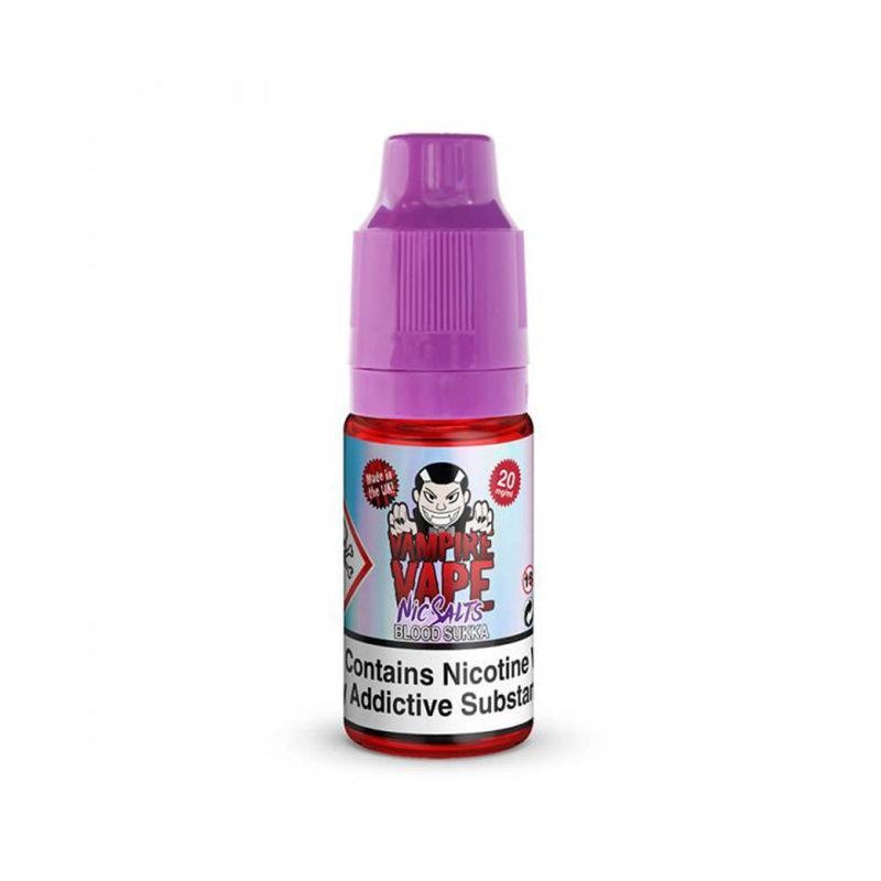 BLOOD SUKKA NICOTINE SALE E-LIQUID BY VAMPIRE VAPE - Eliquids Outlet