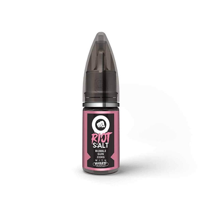 BUBBLE GUN HYBRID NICOTINE SALT E-LIQUID BY RIOT S:ALT - Eliquids Outlet
