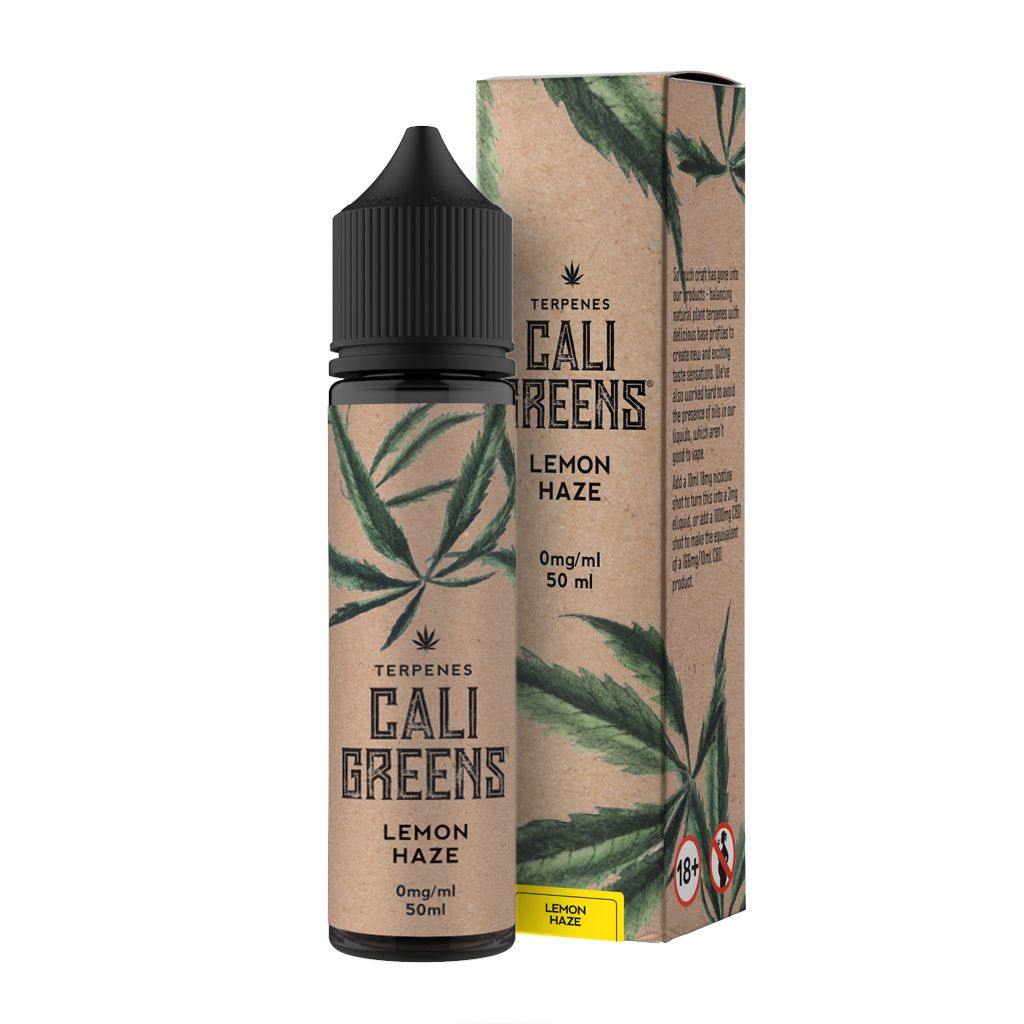 LEMON HAZE TERPENESE E LIQUID BY CALI GREENS 50ML 70VG
