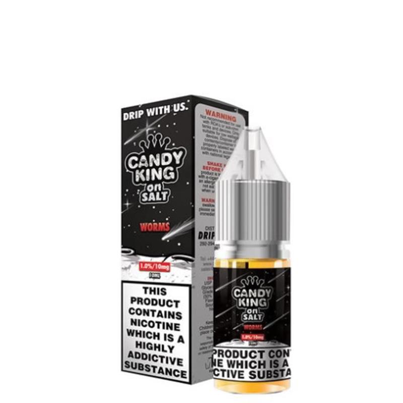 WORMS NICOTINE SALT E-LIQUID BY CANDY KING ON SALT - Eliquids Outlet