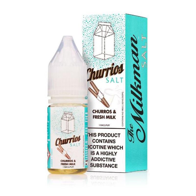 CHURRIOS NICOTINE SALT E-LIQUID BY THE MILKMAN SALT - Eliquids Outlet