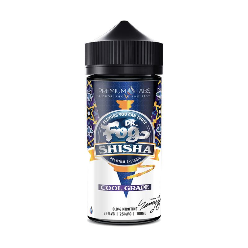 COOL GRAPES SHISHA E LIQUID BY DR FOG 100ML 75VG - Eliquids Outlet