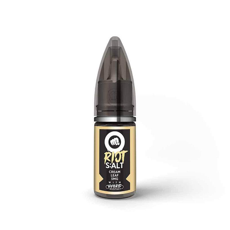 CREAM LEAF HYBRID NICOTINE SALT E-LIQUID BY RIOT S:ALT - Eliquids Outlet