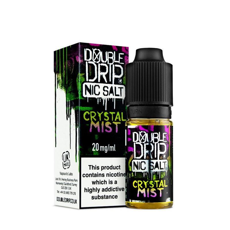 CRYSTAL MIST NIC SALT E-LIQUID BY DOUBLE DRIP - Eliquids Outlet