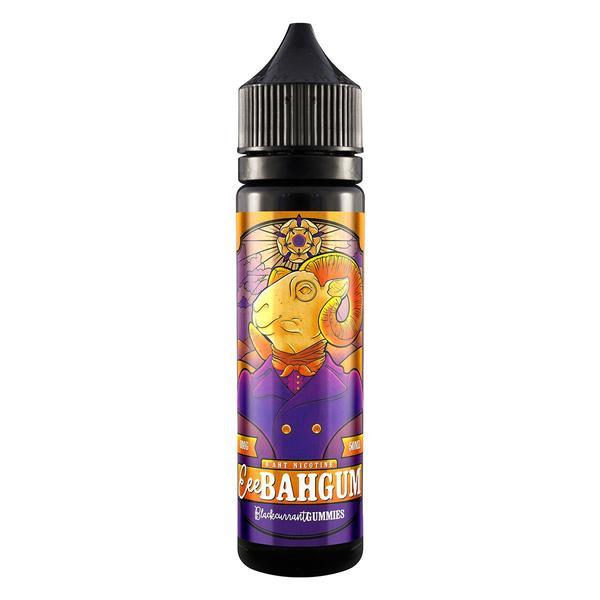 BLACKCURRANT E LIQUID BY EEE BAH GUM 50ML 70VG - Eliquids Outlet