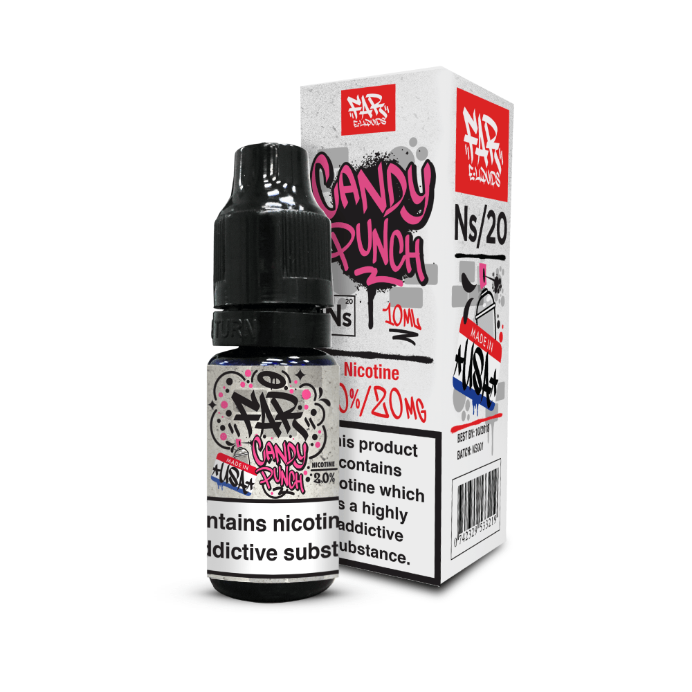 CANDY PUNCH NICOTINE SALT E-LIQUID BY FAR - ELEMENT - Eliquids Outlet