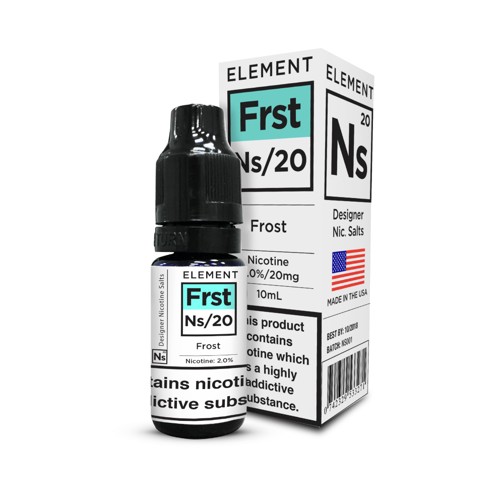 FROST NICOTINE SALT E-LIQUID BY NS20 - ELEMENT - Eliquids Outlet