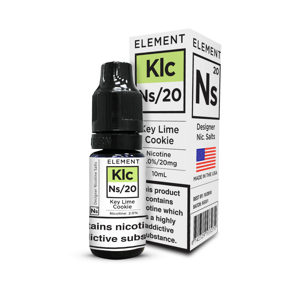 KEY LIME COOKIE NICOTINE SALT E-LIQUID BY NS20 - ELEMENT - Eliquids Outlet