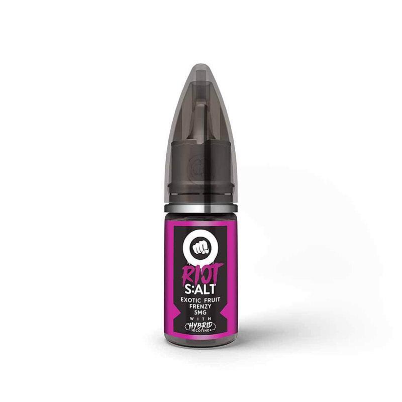 EXOTIC FRUIT FRENZY HYBRID NICOTINE SALT E-LIQUID BY RIOT S:ALT - Eliquids Outlet