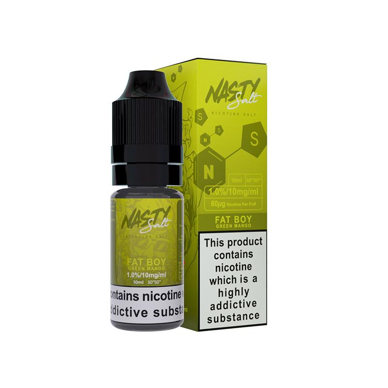 FAT BOY NICOTINE SALT E-LIQUID BY NASTY SALT - Eliquids Outlet
