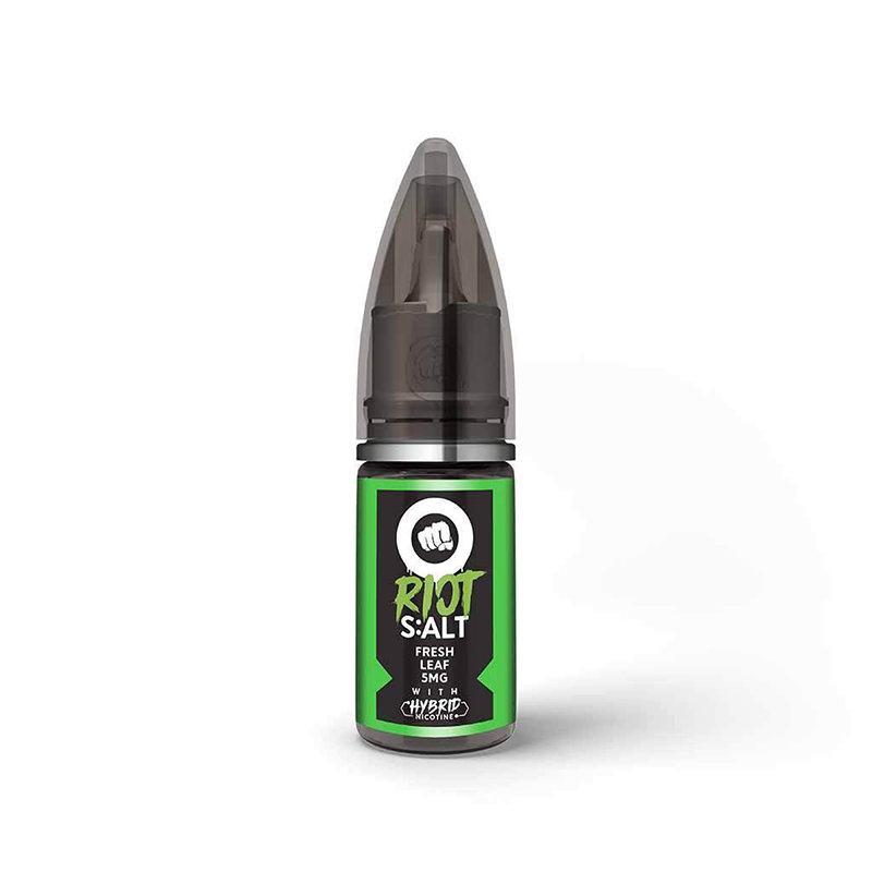 FRESH LEAF HYBRID NICOTINE SALT E-LIQUID BY RIOT S:ALT - Eliquids Outlet