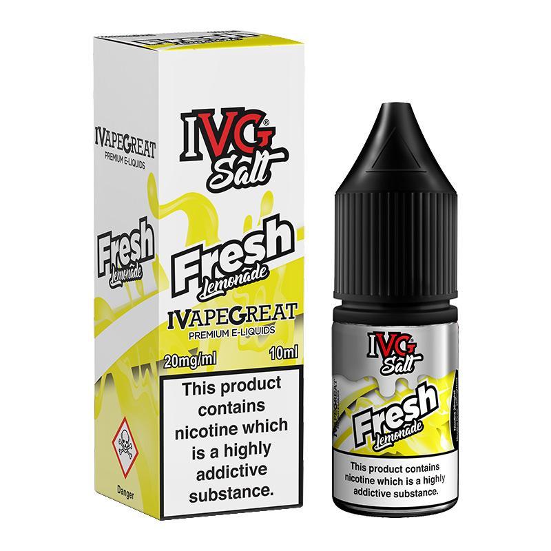 FRESH LEMONADE NICOTINE SALT E-LIQUID BY I VG SALT - Eliquids Outlet