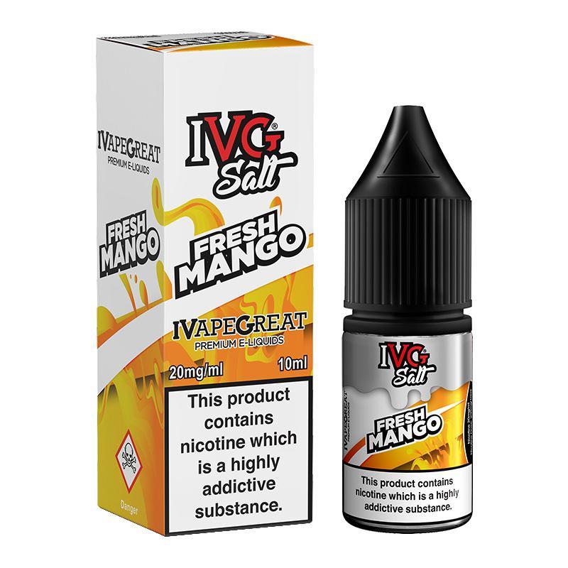 FRESH MANGO NICOTINE SALT E-LIQUID BY I VG SALT - Eliquids Outlet