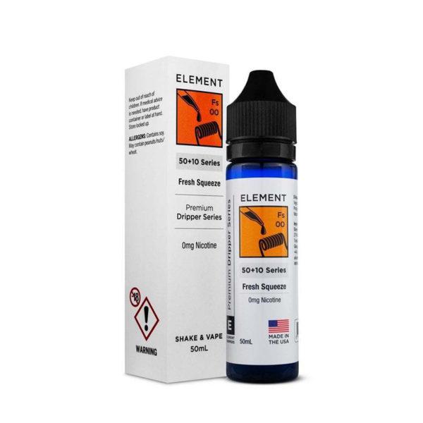 FRESH SQUEEZE BY ELEMENT 50ML 80VG - Eliquids Outlet