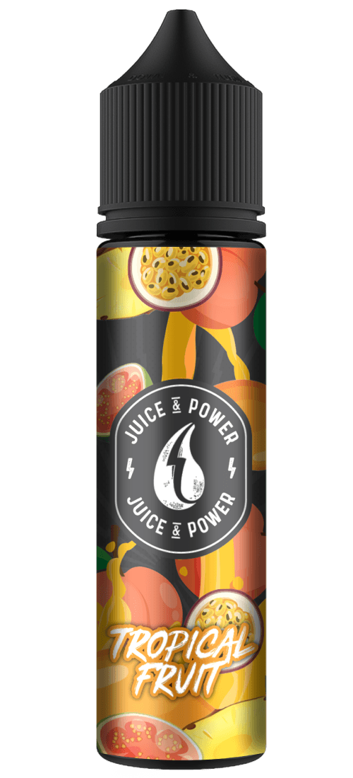 TROPICAL FRUIT E LIQUID BY JUICE 'N' POWER 50ML 70VG
