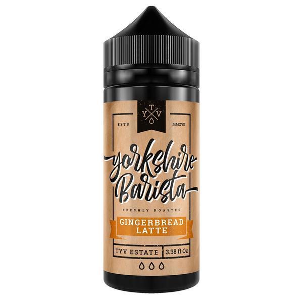 GINGERBEARD LATTE E LIQUID BY YORKSHIRE BARISTA 100ML 70VG - Eliquids Outlet