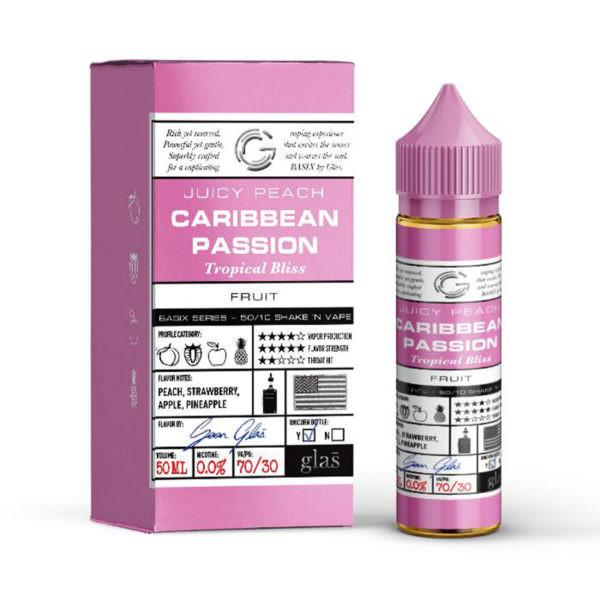 CARIBBEAN PASSION E LIQUID BY GLAS BASIX 50ML 70VG - Eliquids Outlet