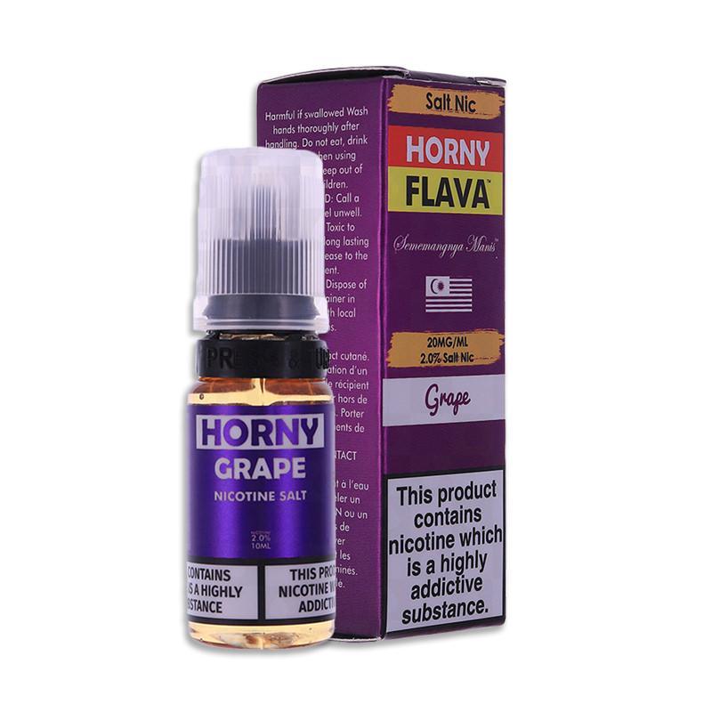 GRAPE NICOTINE SALT E-LIQUID BY Horny Flava Nic Salts, Brand_Horny Flava Salts - Eliquids Outlet