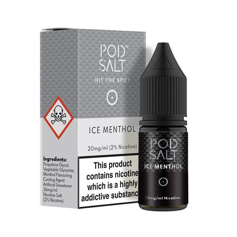 ICE MENTHOL NICOTINE SALT E-LIQUID BY POD SALT CORE RANGE - Eliquids Outlet