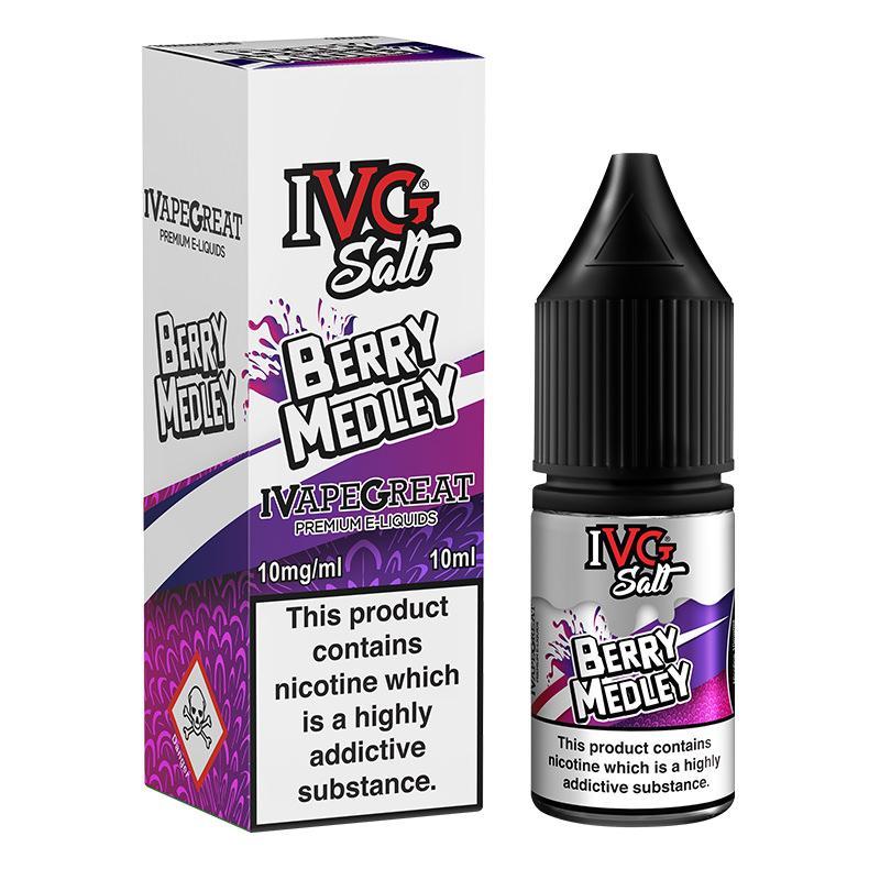 BERRY MEDLEY NICOTINE SALT E-LIQUID BY I VG SALT - Eliquids Outlet