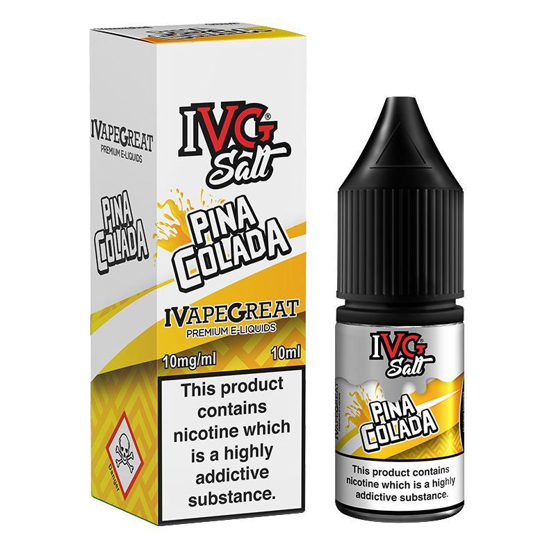 PINA COLADA NICOTINE SALT E-LIQUID BY I VG SALT - Eliquids Outlet