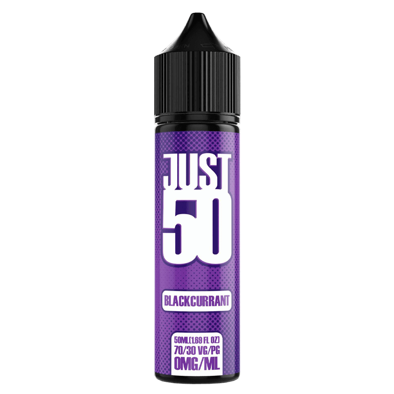 BLACKCURRANT E LIQUID BY JUST 50 50ML 70VG