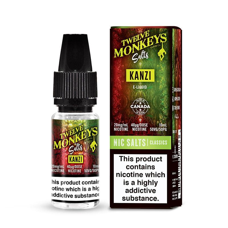 KANZI NICOTINE SALT E-LIQUID BY TWELVE MONKEYS SALTS - Eliquids Outlet