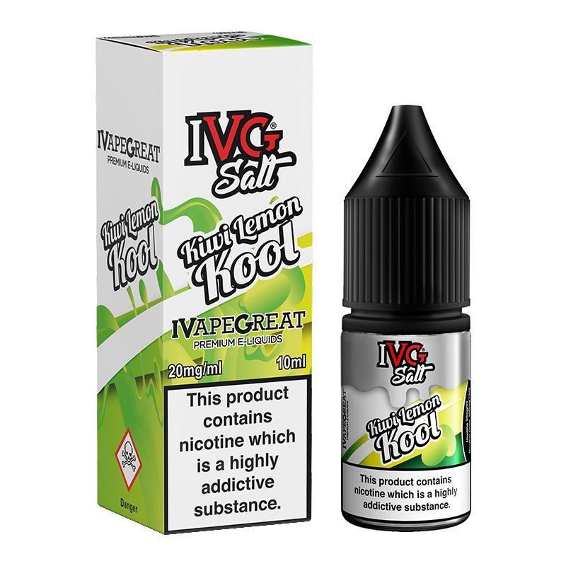 KIWI LEMON KOOL NIC SALT E-LIQUID BY I VG - Eliquids Outlet