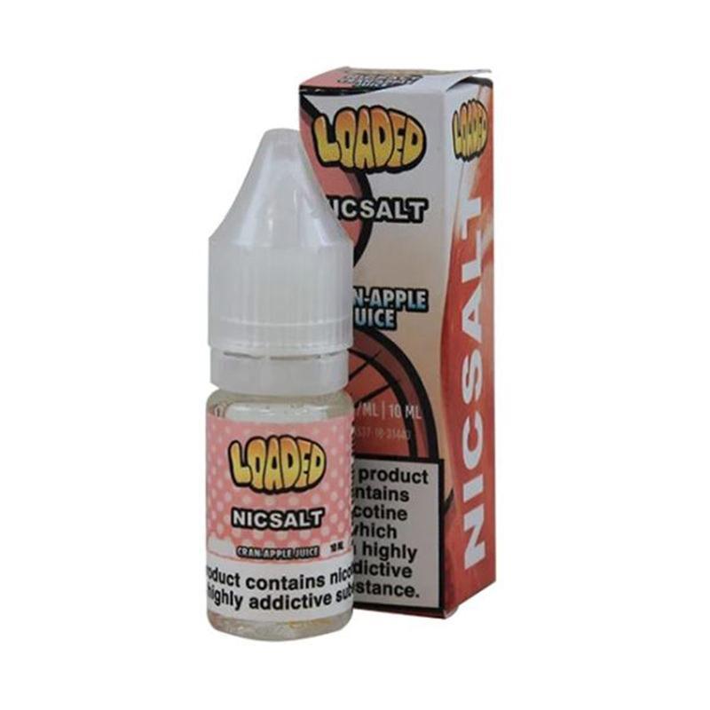 CRAN APPLE JUICE NICOTINE SALT E-LIQUID BY LOADED NICSALT - Eliquids Outlet