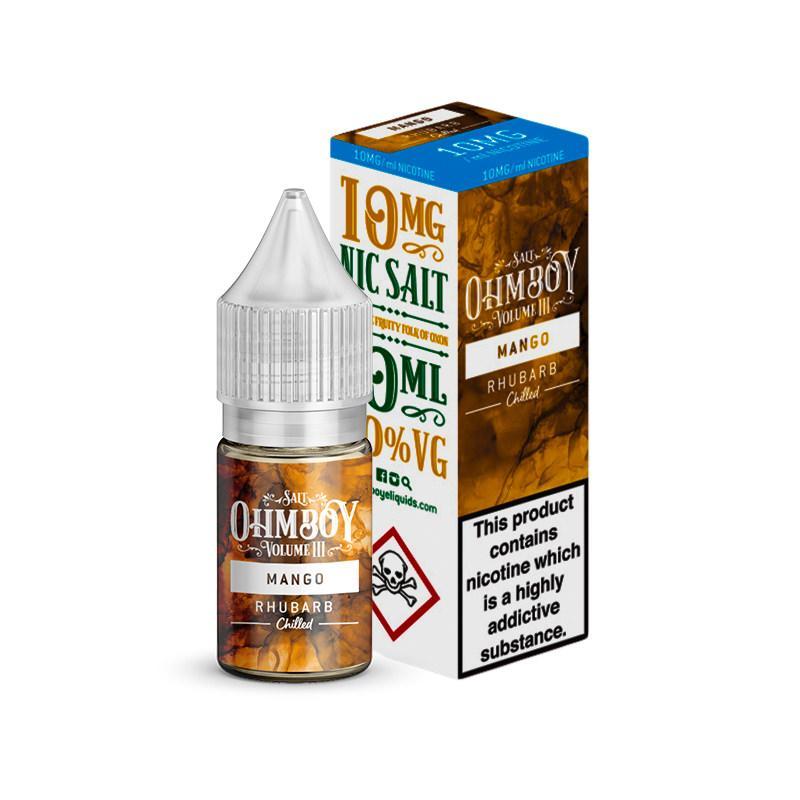 MANGO NICOTINE SALT E-LIQUID BY OHM BOY VOLUME III - Eliquids Outlet