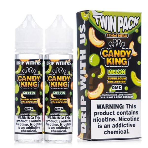MELON E LIQUID BY CANDY KING BUBBLEGUM (2 X 50ML) 100ML 70VG - Eliquids Outlet