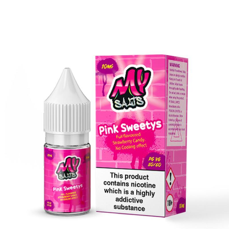 PINK SWEETYS NICOTINE SALT E-LIQUID BY MY SALTS - Eliquids Outlet