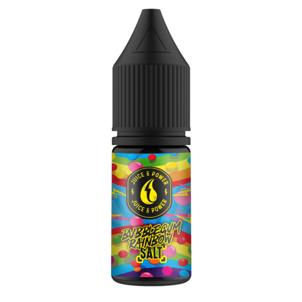 BUBBLEGUM RAINBOW NICOTINE SALT E-LIQUID BY JUICE N POWER - Eliquids Outlet