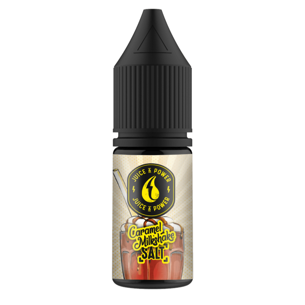 CARAMEL MILKSHAKE NICOTINE SALT E-LIQUID BY JUICE N POWER - Eliquids Outlet