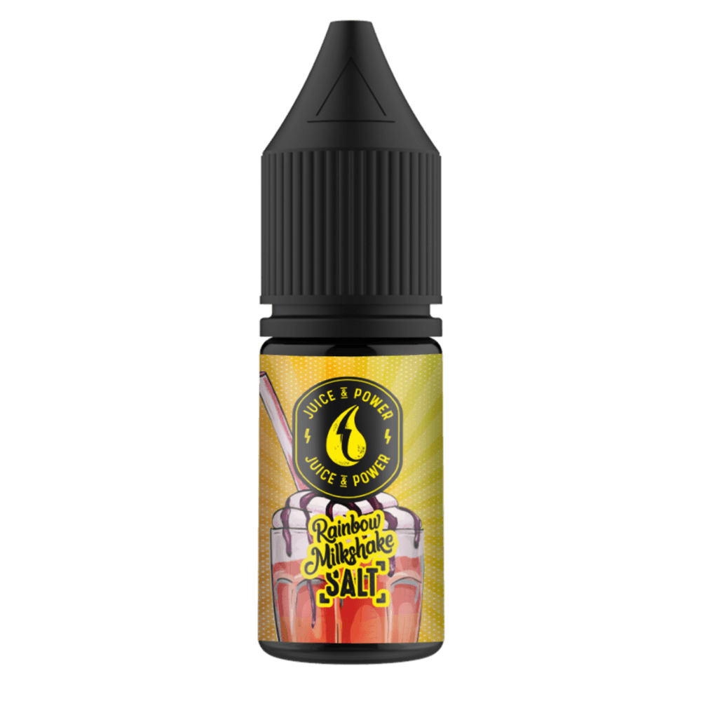 RAINBOW MILKSHAKE NICOTINE SALT E-LIQUID BY JUICE N POWER - Eliquids Outlet