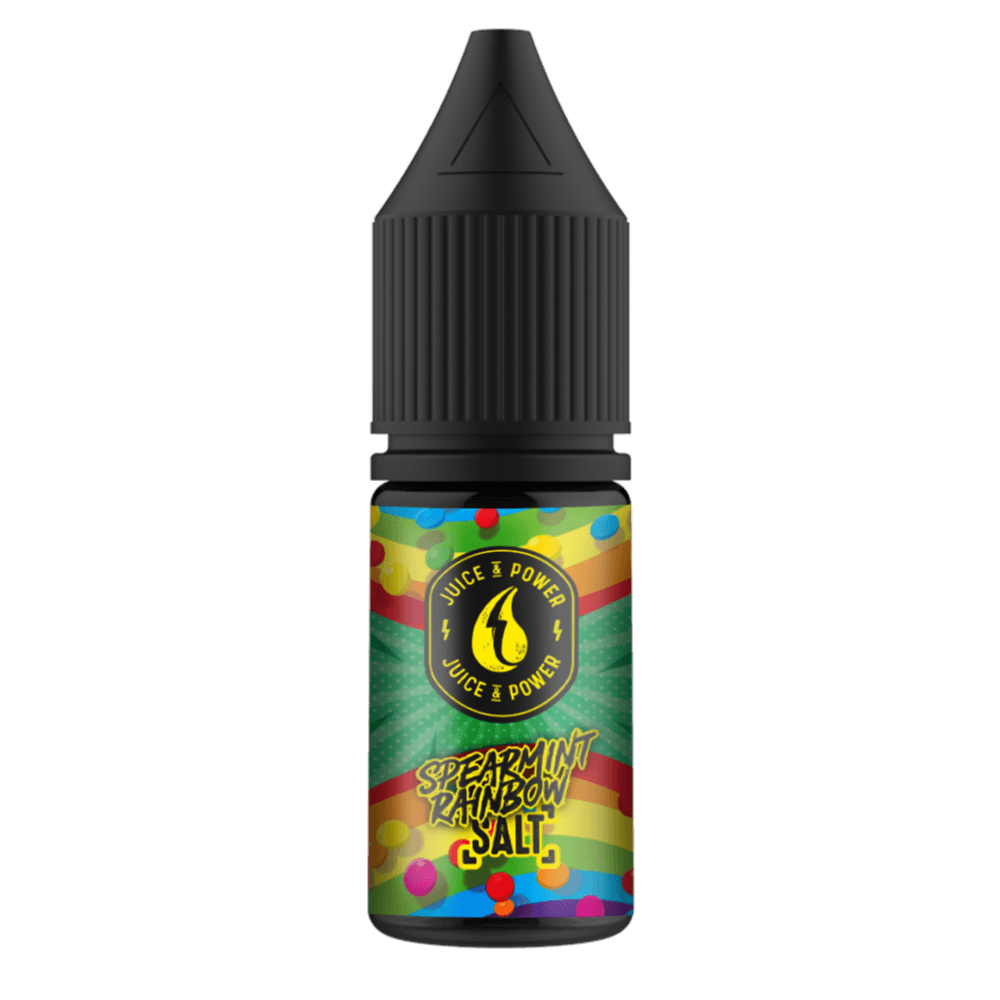 SPEARMINT RAINBOW NICOTINE SALT E-LIQUID BY JUICE N POWER - Eliquids Outlet