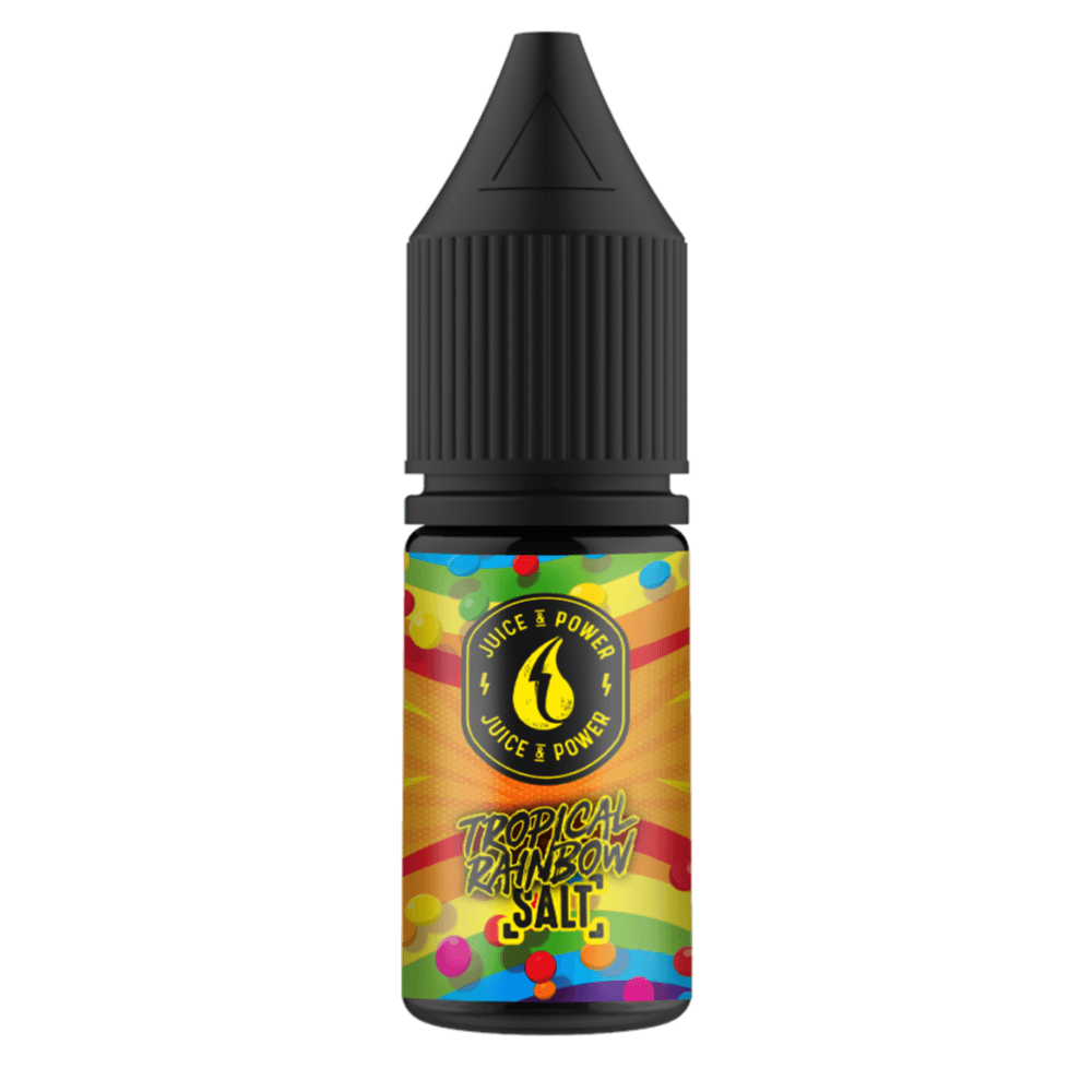 TROPICAL RAINBOW NICOTINE SALT E-LIQUID BY JUICE N POWER - Eliquids Outlet