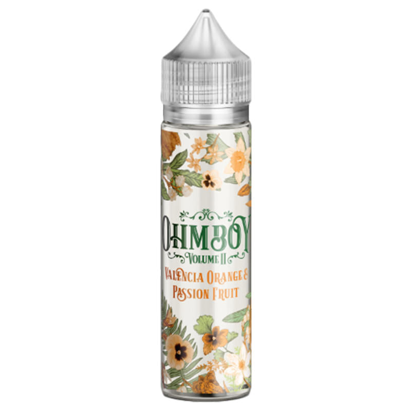VALENCIA ORANGE AND PASSION FRUIT BY OHM BOY VOLUME II SHORT FILL 50ML & 100ML