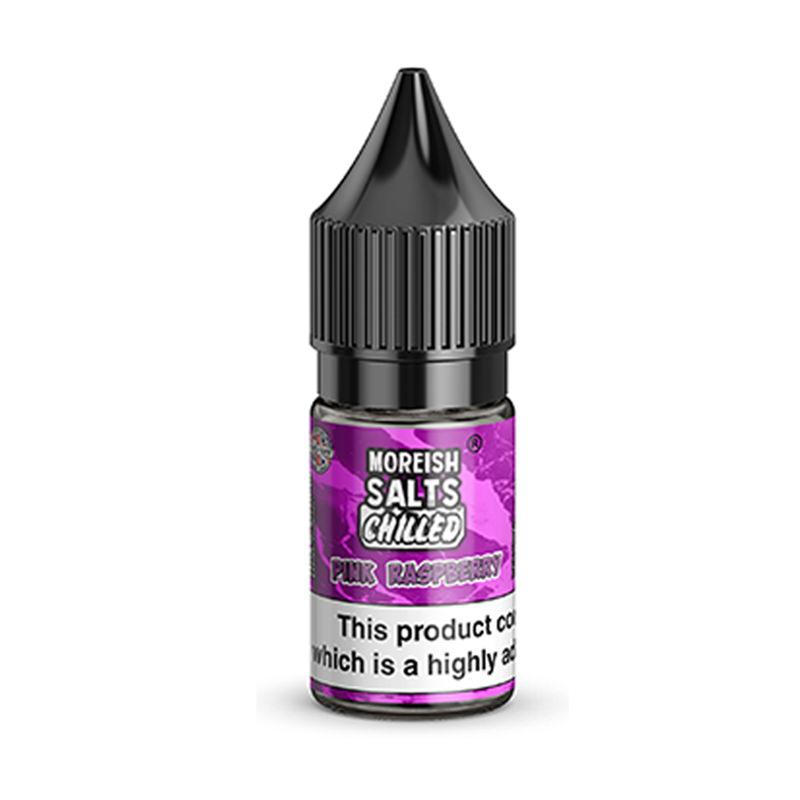 PINK RASPBERRY CHILLED NICOTINE SALT E-LIQUID BY MOREISH SALTS - Eliquids Outlet