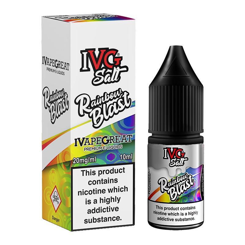 RAINBOW BLAST NIC SALT E-LIQUID BY I VG - Eliquids Outlet