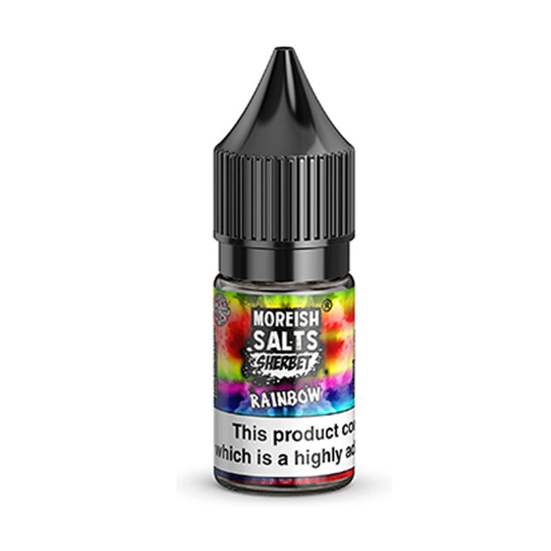 RAINBOW SHERBET NICOTINE SALT E-LIQUID BY MOREISH SALTS - Eliquids Outlet