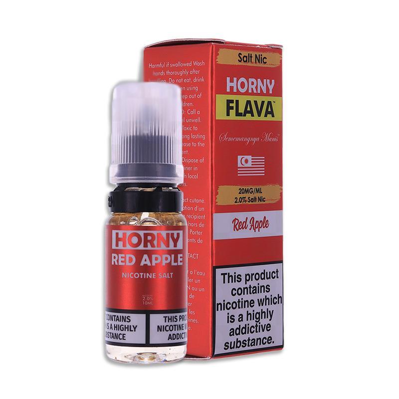 RED APPLE NICOTINE SALT E-LIQUID BY Horny Flava Nic Salts, Brand_Horny Flava Salts - Eliquids Outlet