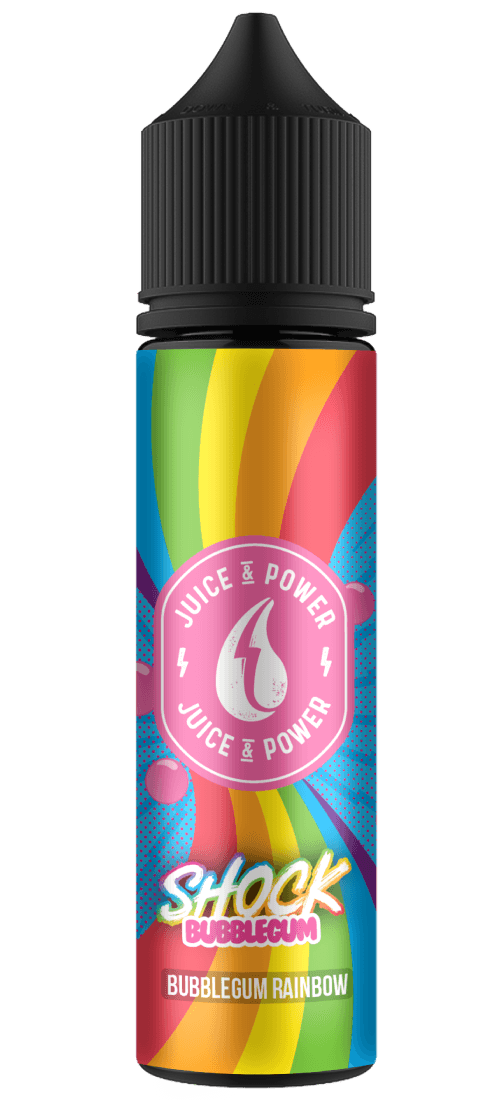 SHOCK BUBBLEGUM E LIQUID BY JUICE 'N' POWER 50ML 70VG