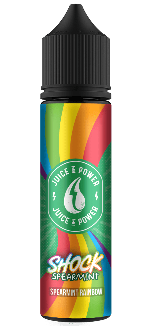 SHOCK SPEARMINT E LIQUID BY JUICE 'N' POWER 50ML 70VG