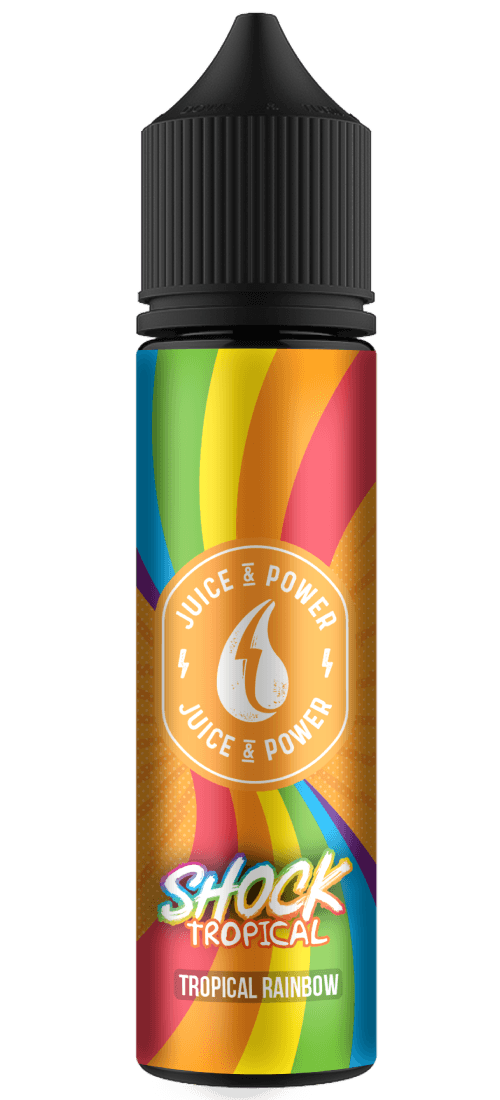 SHOCK TROPICAL E LIQUID BY JUICE 'N' POWER 50ML 70VG