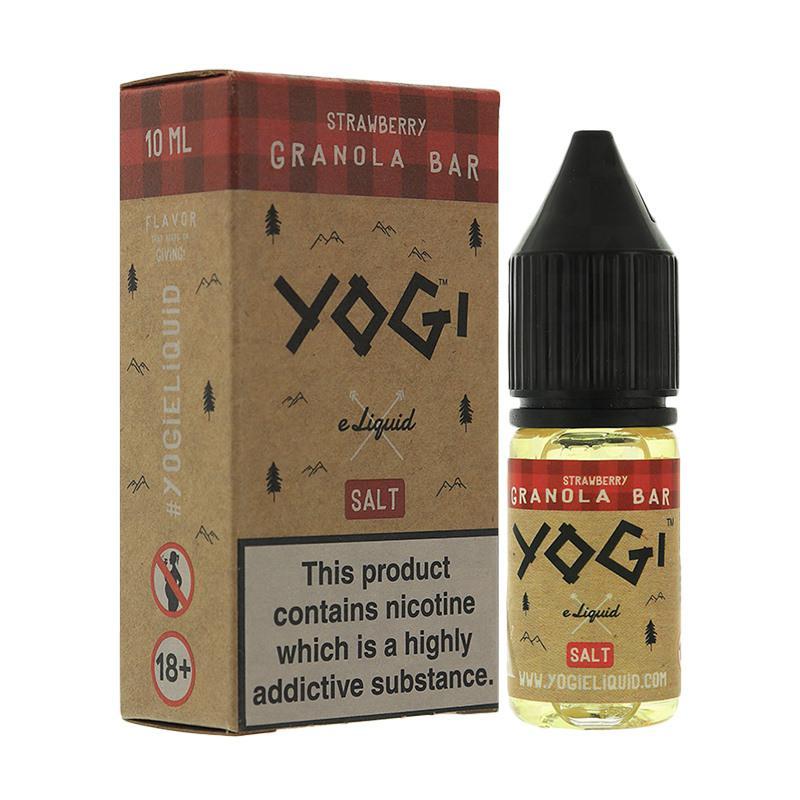 STRAWBERRY NICOTINE SALT E-LIQUID BY YOGI E-LIQUIDS - Eliquids Outlet