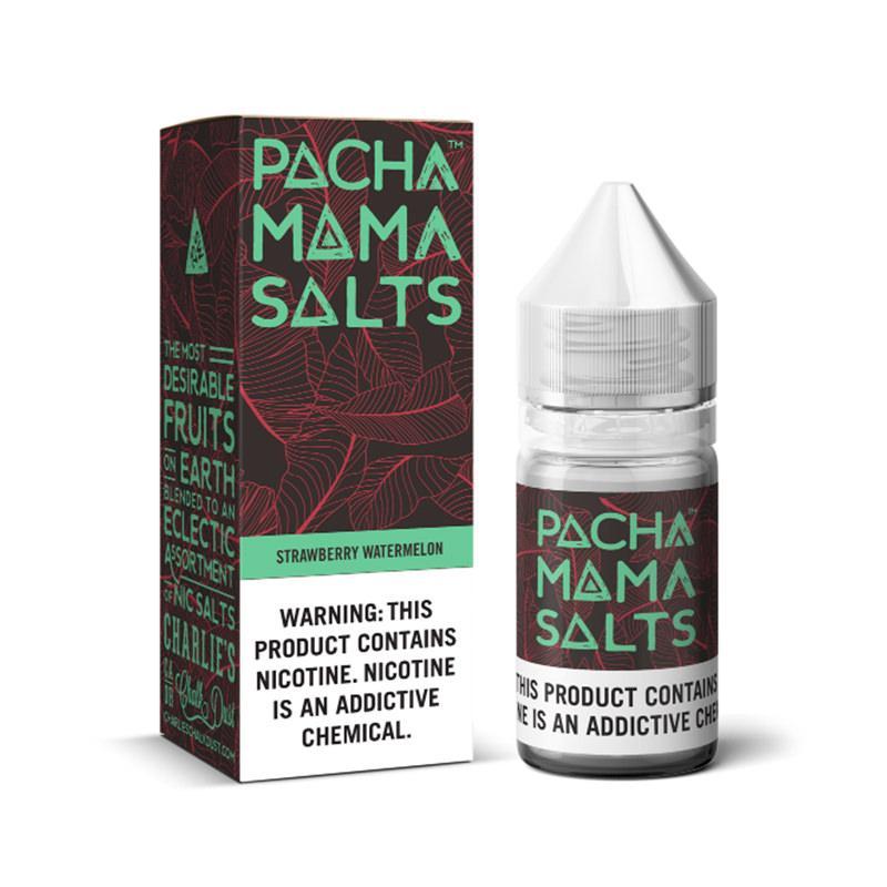 STRAWBERRY WATERMELON NICOTINE SALT E-LIQUID BY PACHA MAMA SALTS - Eliquids Outlet
