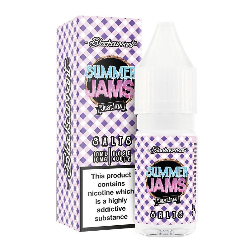 SUMMER JAM BLACKCURRANT NICOTINE SALT E-LIQUID BY JUST JAM - Eliquids Outlet