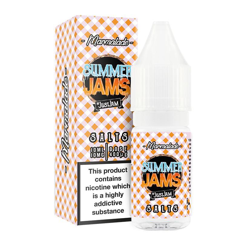 SUMMER JAM MARMALADE NICOTINE SALT E-LIQUID BY JUST JAM - Eliquids Outlet