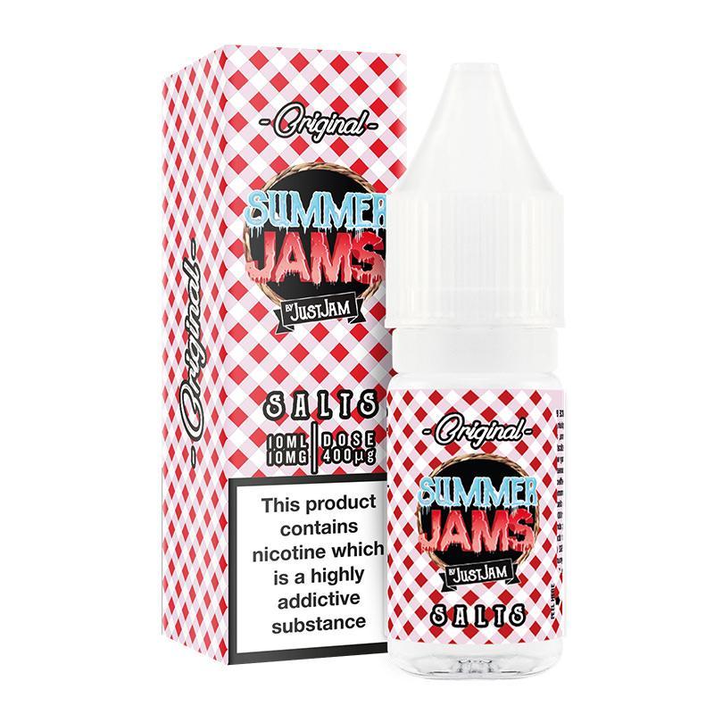 SUMMER JAM ORIGINAL NICOTINE SALT E-LIQUID BY JUST JAM - Eliquids Outlet